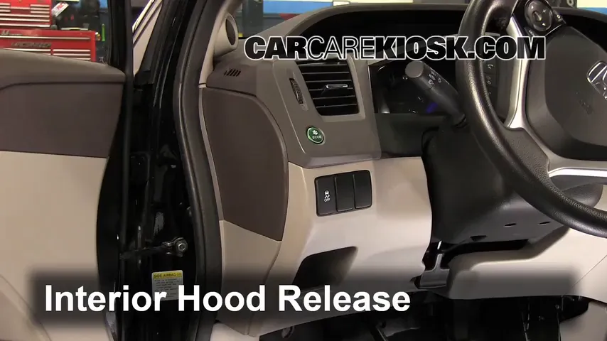 2012 Honda Civic EX-L 1.8L 4 Cyl. Sedan Hood